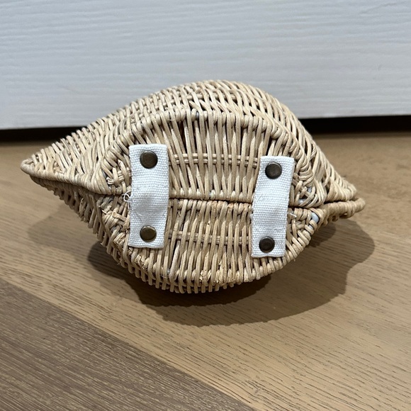Olli Ella Rattan Shell Bag - Picture 7 of 7